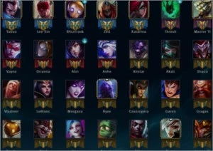 Conta com 65 Campeos - League of Legends LOL