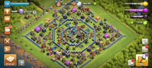 Conta Cv 13 Clash off clans - Clash of Clans