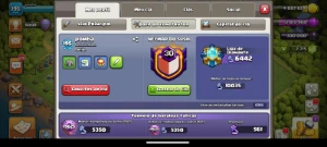 Conta Cv 13 Clash off clans - Clash of Clans