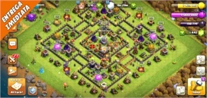1 CONTA DE CLASH OF CLANS CV 11 + 1555 GEMAS 🔥