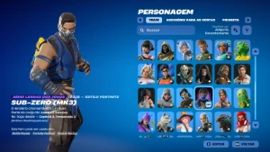 >>Conta Fortinite | 81 skins | Sub-Zero (MK3) - Fortnite