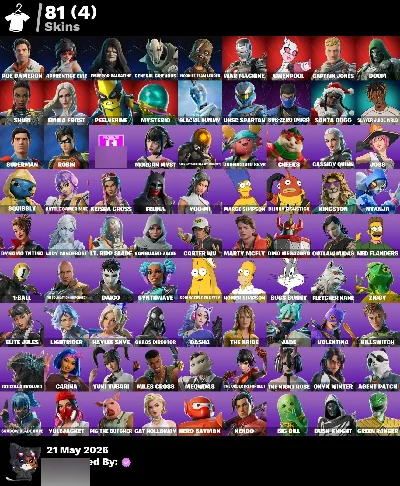 >>Conta Fortinite | 81 skins | Sub-Zero (MK3) - Fortnite