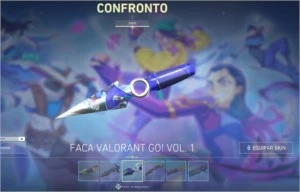 Conta VALORANT com 1k em skins e ouro 1.