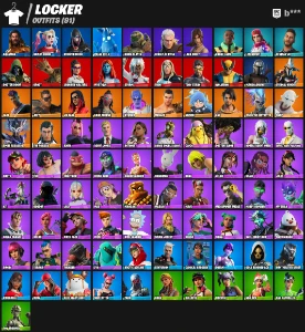 Conta Fortnite 91 Skins (FULL ACESSO)