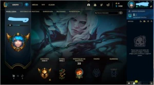 CONTA GOLD IV - League of Legends LOL