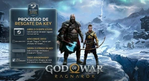 God Of War Ragnarök Steam Key - Menor Preço Do Mercado / Ori - Outros