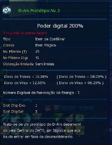 Conta Aoa Ladmo/Omega conta mid/end game ladmo server omega - Digimon Masters Online