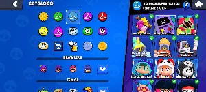 Conta de BRAW STARS 87/87 com 33k de troféus - Brawl Stars