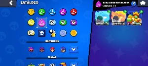 Conta de BRAW STARS 87/87 com 33k de troféus - Brawl Stars