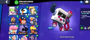 Conta de BRAW STARS 87/87 com 33k de troféus - Brawl Stars