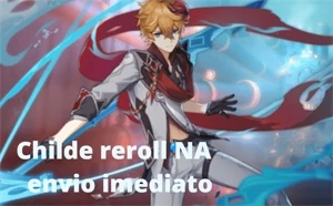 Reroll conta c/ Childe (envio imediato) - Genshin Impact