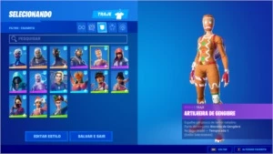CONTA FORTNITE COM GALAXY +50 SKINS + SALVE O MUNDO