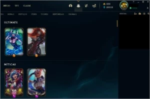 Conta Lol Lvl281 125 Skins Faltando 14 Campões C/ 25k Ea - League of Legends