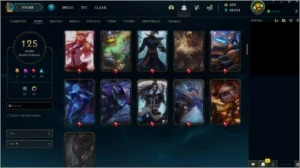 Conta Lol Lvl281 125 Skins Faltando 14 Campões C/ 25k Ea - League of Legends
