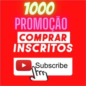 [PROMOÇÃO] 1K INSCRITOS NO YOUTUBE (BAIXA QUEDAS SEM REFIL) - Redes Sociais