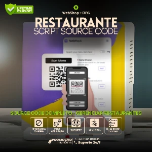 🍴 TableTrack - Script para Gerenciar seu Restaurante