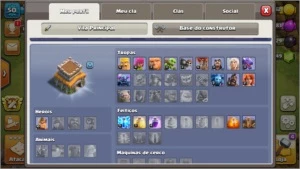 Centro de Vila 8!!! - Clash of Clans