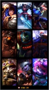 CONTA DE LOL UNRANKED+48 CAMPEÕES+7 SKINS - League of Legends