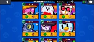 Conta Full brawl stars 37106 recorde baratinha, 16500+ 3v3