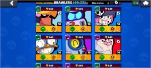 Conta Full brawl stars 37106 recorde baratinha, 16500+ 3v3