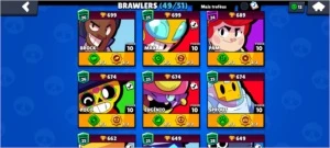 Conta Full brawl stars 37106 recorde baratinha, 16500+ 3v3