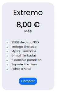 Hospedagem de Sites (Plano Extremo) - cPanel - Outros