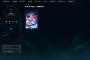 Conta LoL esmeralda 4 - League of Legends