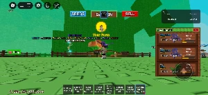 Conta roblox grow a garden e blox fruit