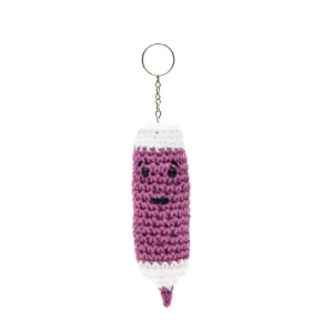 Chaveiro lápis de cor — Cor Sortida - Artesanato e Personalizados
