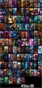 Conta PLAT V ,101 skins, TODOS os champs - League of Legends LOL