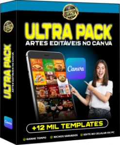 Ultra Pack de Artes Canva – 12 Mil Templates Editáveis - Outros