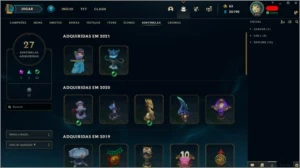 Conta League of Legends com todos campeões LOL