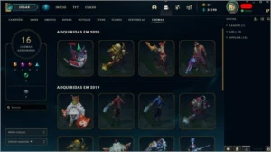 Conta League of Legends com todos campeões LOL