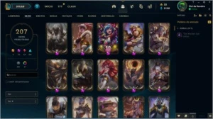 Conta Lol 203 skins - League of Legends