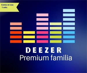 Deezer PREMIUM 1 MÊS - Assinaturas e Premium