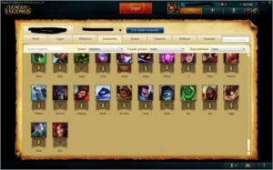 Conta LOL FULL CHAMPION E SKINS 52K IP - League of Legends