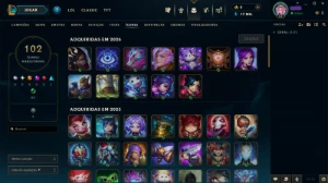 Conta League Of Legends | Prata 3 | Br | com Kai'sa Guardiã LOL