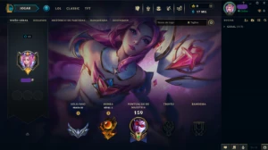 Conta League Of Legends | Prata 3 | Br | com Kai'sa Guardiã LOL