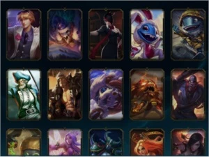 Vendo conta de lol d3 121 skins - League of Legends