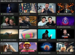 50 Mil Cortes Virais Completo - Reels, TikTok e Shorts - Vídeos e Cortes