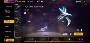 Conta free fire Top