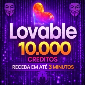 5.000 Créditos Lovable (+5.000 Bônus) - [por Tempo Limitado] - Others