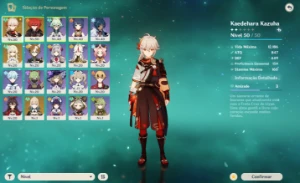 Conta kazuha + jean + diluc Server: America - Genshin Impact