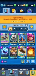 Conta Clash Royale Antiga