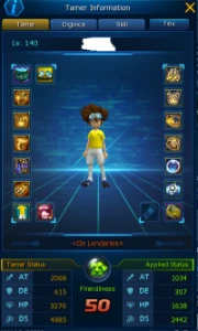 NADMO Alpha FangShin AOX Full Clon  Mira Neck - Digimon Masters Online