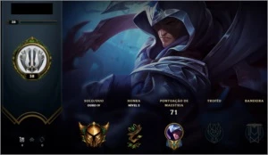 Conta League of Legends Ouro 4 LOL