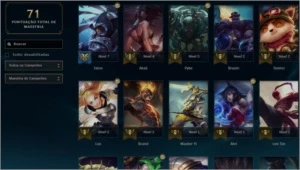 Conta League of Legends Ouro 4 LOL