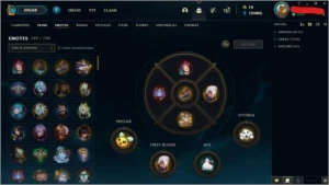 Platina 4 - Todos os champions e mais de 350 skins - League of Legends LOL