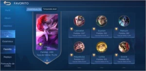 CONTA COM SKINS RARAS MOBILE LEGENDS, TENHO TODOS OS ACESSOS