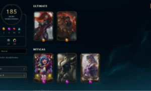 Conta Main Katarina Prestigio Irelia Cassiopeia - League of Legends LOL